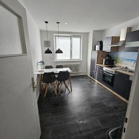 Grosse Moderne Ferienwohnung, Zentrale Ruhige Lage Apartment